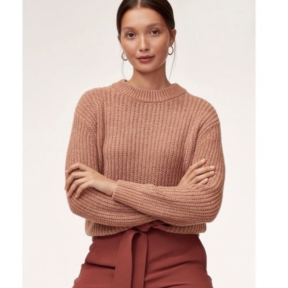 Aritzia Sweaters - Wilfred Essential Chenille Sweater